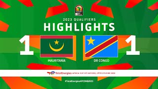 Mauritania 🆚 Dr Congo | Highlights - #TotalEnergiesAFCONQ2023 - MD4 Group I