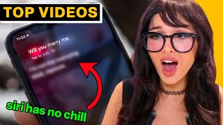 Craziest Things You Should Never Ask Siri | SSSniperWolf