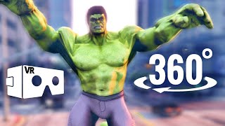 VR 360° Video | Marvel Avengers HULK in GTA 5 Mod Virtual Reality