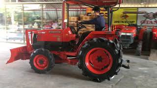 รถไถมือสองKubota L3408(4WD)พร้อมใบดัน+เครื่องตัดหญ้าLCS ราคาถูก สนใจติดต่อ099-4945351,063-4539224