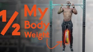 Weighted Pull Up With 50% Extra Bodyweight: UNLOCKED