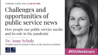 Challenges and opportunities of public service news