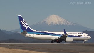 富士山静岡空港 ANA ボーイング737-800