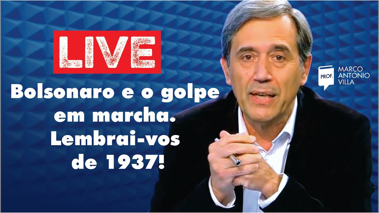 Live Sábado: Bolsonaro E O Golpe Em Marcha. Lembrai-vos De 1937! 13/06 ...