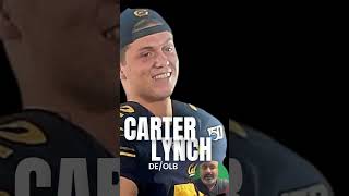 Carter Lynch is an explosive transfer prospect 6-4 240 out of call #coachschuman  #collegefootball