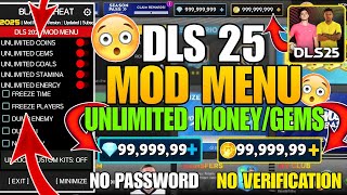 DLS 25 Mod APK | Dream League Soccer 2025 Mod Full Tutorial | DLS 25 Mod Menu 2025 |