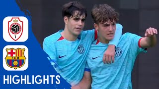 Royal Antwerp vs FC Barcelona | Highlights | UEFA Youth League 13.12.2023