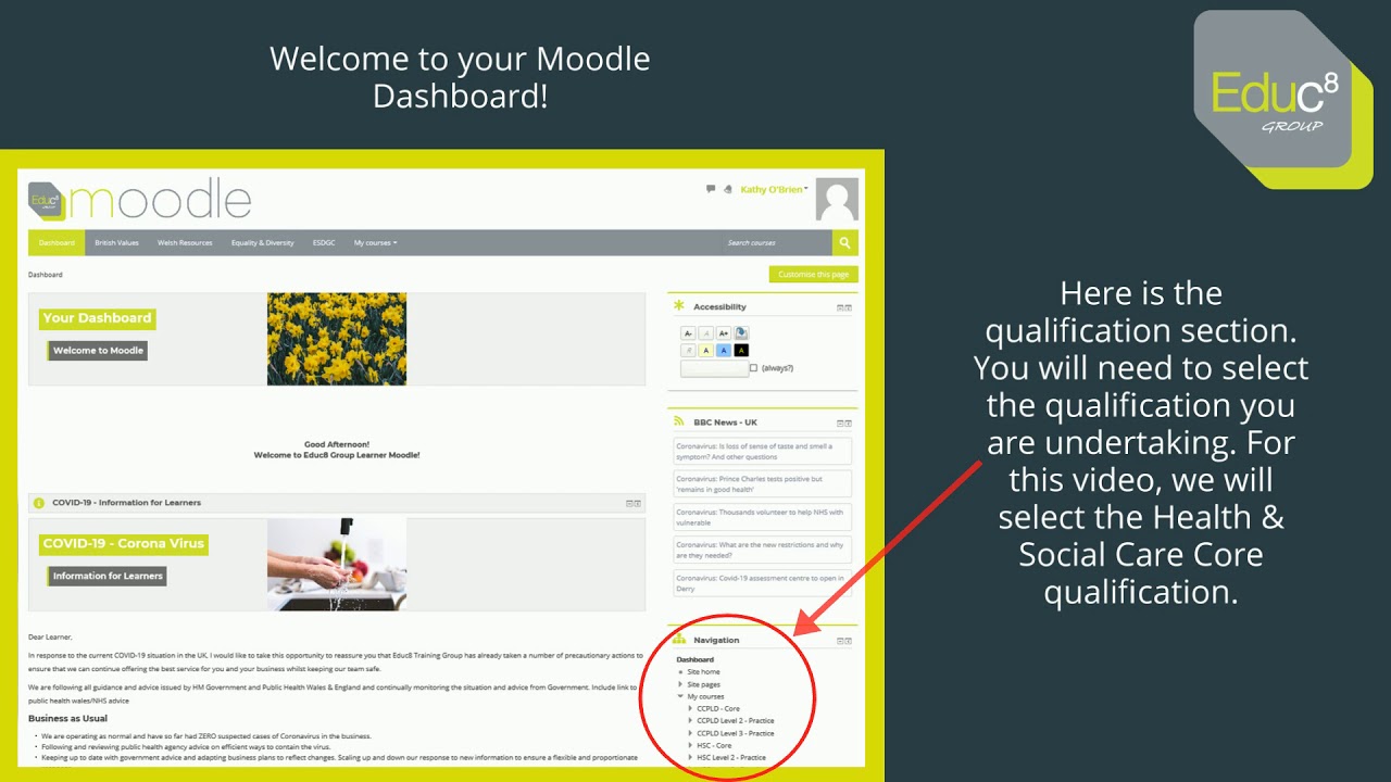 Moodle Tutorial Youtube