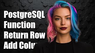 PostgreSQL Function: Return Table Rowtype with Additional Column Explained