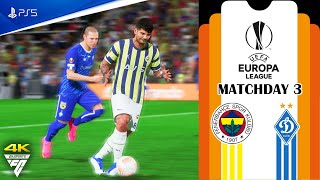 FIFA 23 • Fenerbahçe vs. Dinamo Kyiv • UEFA Europa League • [4K|PS5]