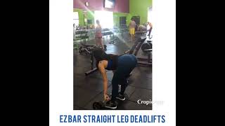 HOW TO STRAIGHT LEG DEADLIFTS EXERCISE