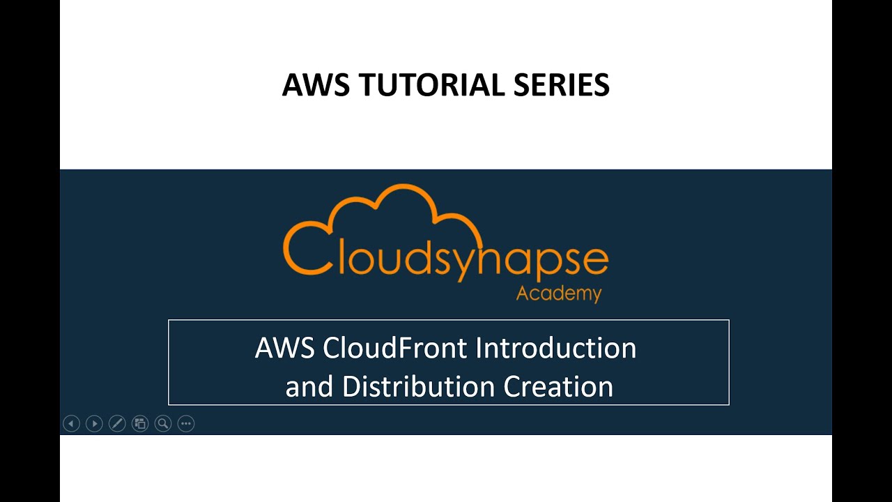 Create Aws Cloudfront Distribution Introduction Youtube