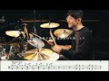 エゴロック すりぃfeat.鏡音レン 【叩いてみた】drum cover ボカロ egorock 譜面付 楽譜付ドラム譜