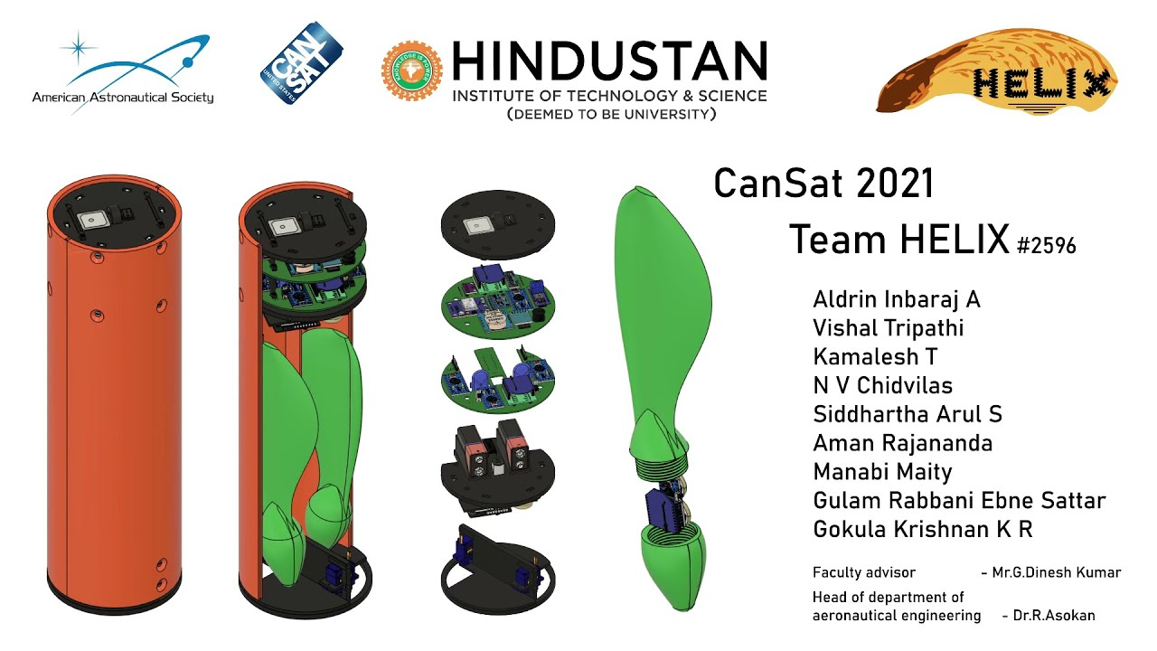 Team Helix - CanSat 2021 - YouTube