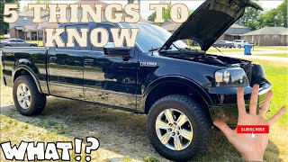 5 THINGS YOU DID NOT KNOW ABOUT YOUR 2004-2008 F-150