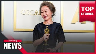 South Korean Youn Yuh-jung lands Oscar for Best Supporting Actress; first Korean actress to win ...