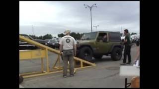 Jeep JK on RTI ramp