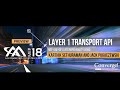 Layer 1 Transport API interoperability demo -- MEF, ONF, and OIF