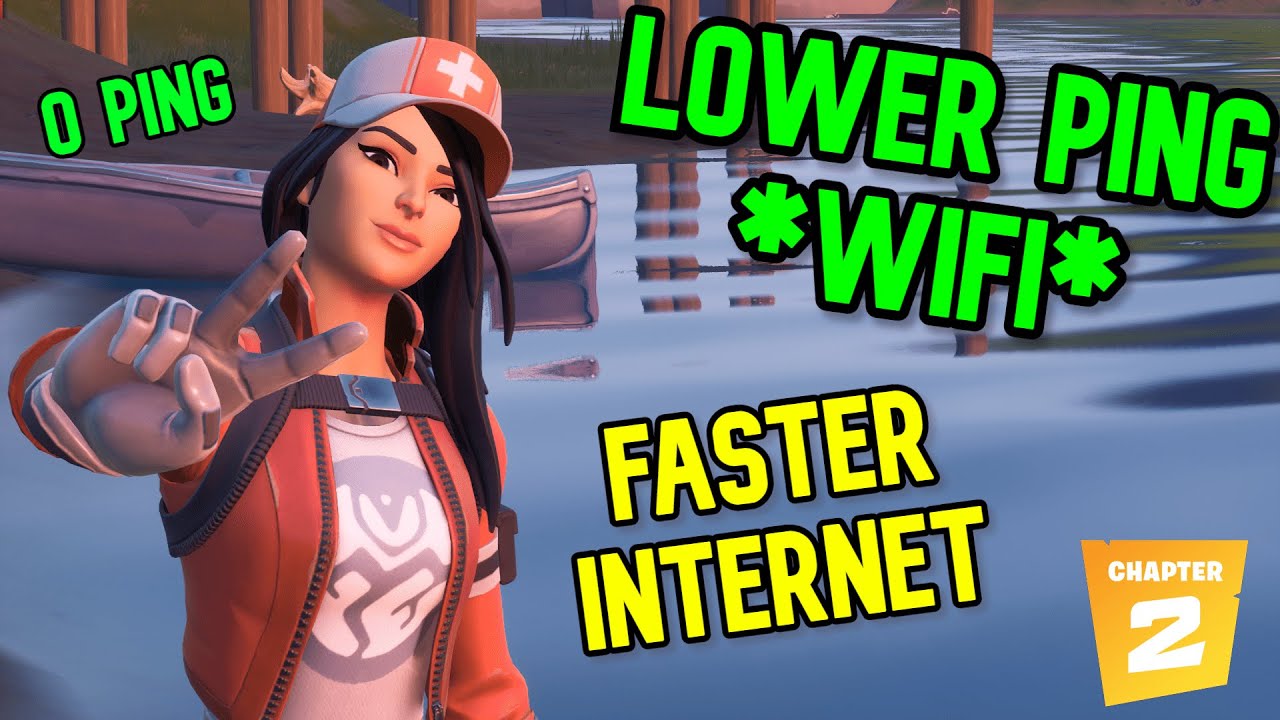 LOWER PING On WiFi (Network Optimization / Fortnite) *WORKS* - YouTube