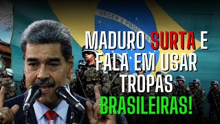 Maduro Choca ao Sugerir Tropas Brasileiras para Libertar Porto Rico!