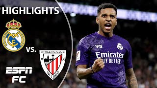 2️⃣ GOALS FOR RODRYGO ⚽ Real Madrid vs. Athletic Club | LALIGA Highlights | ESPN FC