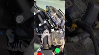 Let's check it out Digital meter🔥 New Yamaha FZ-S in green colour #shorts #youtubeshorts #fzsv4 #fzs