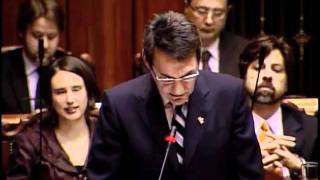 Richard Bergeron: discours sur le budget 2010 (partie 2)