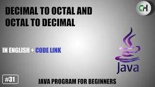 Decimal to octal | Octal to decimal | Decimal to octal conversion