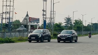 SKODA KODIAQ vs XUV 700 | DRAG RACE