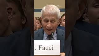 Former top U.S. infectious disease expert Dr. Fauci testifies about the country's pandemic response