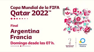 Argentina VS. Francia - Copa Mundial de la FIFA Qatar 2022 - FINAL - TVP PROMO