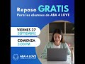 repaso gratis para los estudiantes de aba4love rbt rbtexam repaso