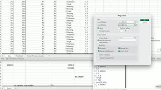 Simple Linear Regression using Excel Data Analysis ToolPak