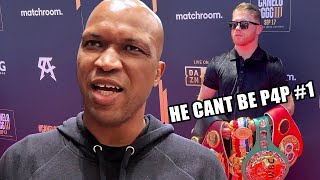 DERRICK JAMES BREAKS DOWN WHY CANELO ISNT P4P #1! DETAILS WHY HE LOST TO BIVOL & CANELO VS GGG 3