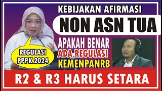 🔴 GAJI PARUH WAKTU HARUS SETARA, FORMASI TAMBAHAN KHUSUS R2&R3
