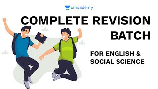 Complete Revision Batch for English \u0026 Social Science | Hardik Kheradia \u0026 Paromita Chattaraj