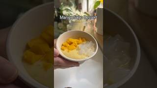 Mango Sago #shorts #dessert #baking #fruit #mango #sweet #cooking #recipe