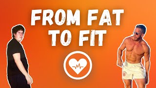 Fat to Fit Body Transformation for Men | Fitness Motivation