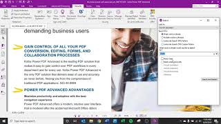 Kofax Power PDF Advanced v 3.1 Redaction and Docusign Features