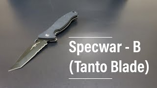 Emerson Knives Collection #80 - Specwar -B (Tanto Blade)