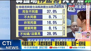 【每日必看】柯建銘又輸了！再度突襲提案「罷免韓國瑜」藍營一招秒殺 | 柯建銘還有陰招？吳子嘉揭「打韓國瑜」真實目的  預言2028 20250115