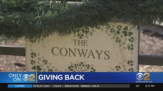 Victims Of Long Island Burglary Give Back To Community
