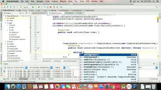 Rxjava ( Completable )