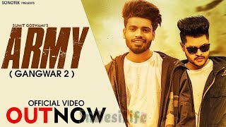 Sumit Goswami | ARMY | Latest Haryanvi New Song 2020 | Sonotek Live