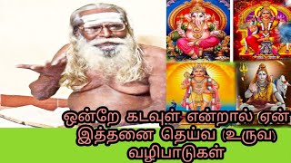 ஒன்றே கடவுள் என்றால் ஏன்? இத்தனை தெய்வ (உருவ) வழிபாடுகள்!