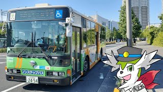 [全区間前面展望] 都営バス 錦40 Toei Bus Service 40 KSC - MSJ via Narihira, Mukoujima