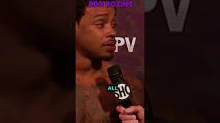 Errol Spence jr sounding extremely slow before the Crawford fight