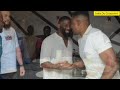 dîner de samuel eto o et francis ngannou les fans ont envahi le restaurant