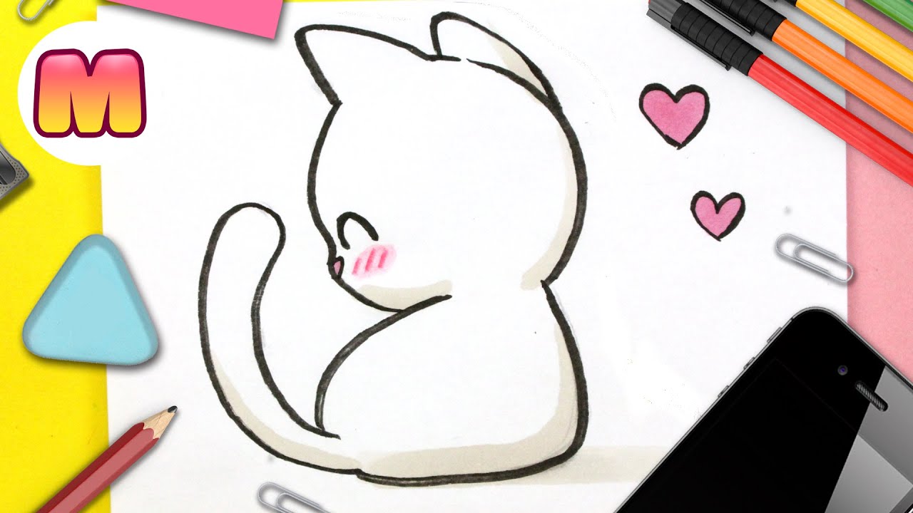 The Best 24 Como Dibujar Un Gato Kawaii
