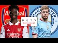 Arsenal 1-3 Manchester City Premier League Watch along @deludedgooner